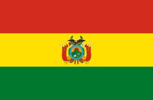 Flat Flag of Bolivia